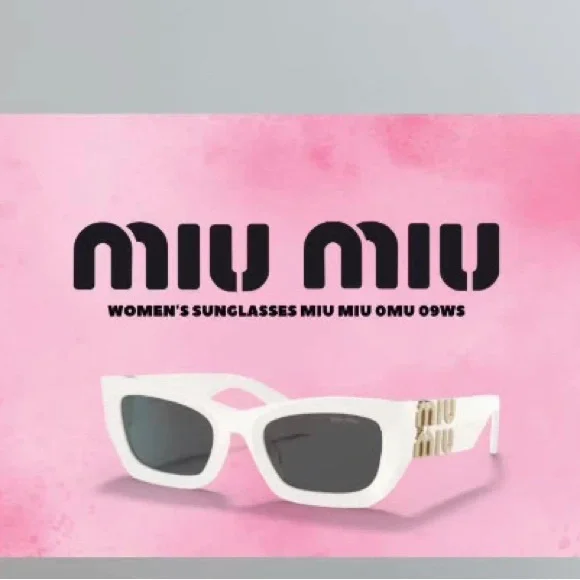Miu Miu | Accessories | Authentic Miu Miu White Sunglasses  display picture 1